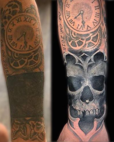 Tattoostil Coverup