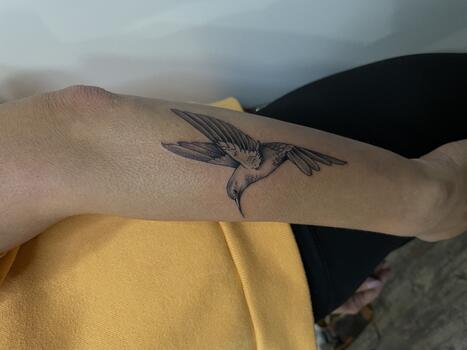 Blackinkuth Bird tattoo 